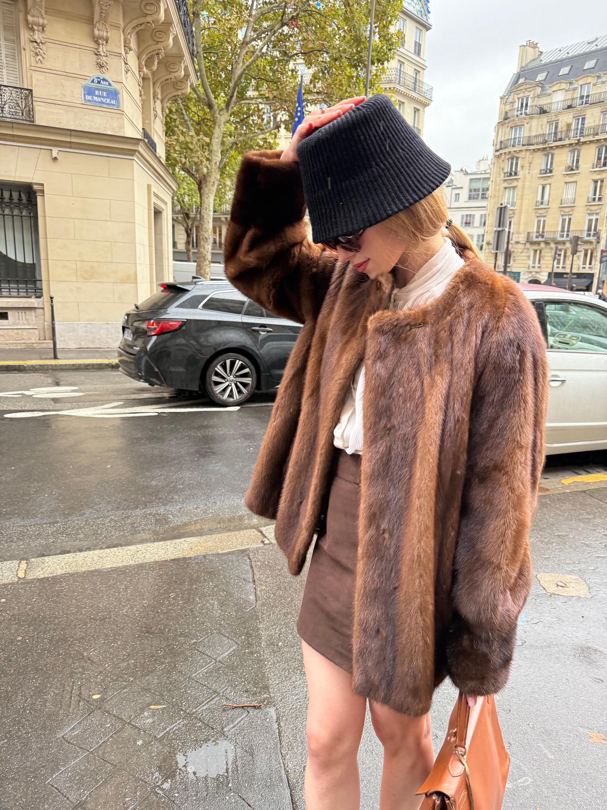 Upcycled Vintage Mink Jacket #2