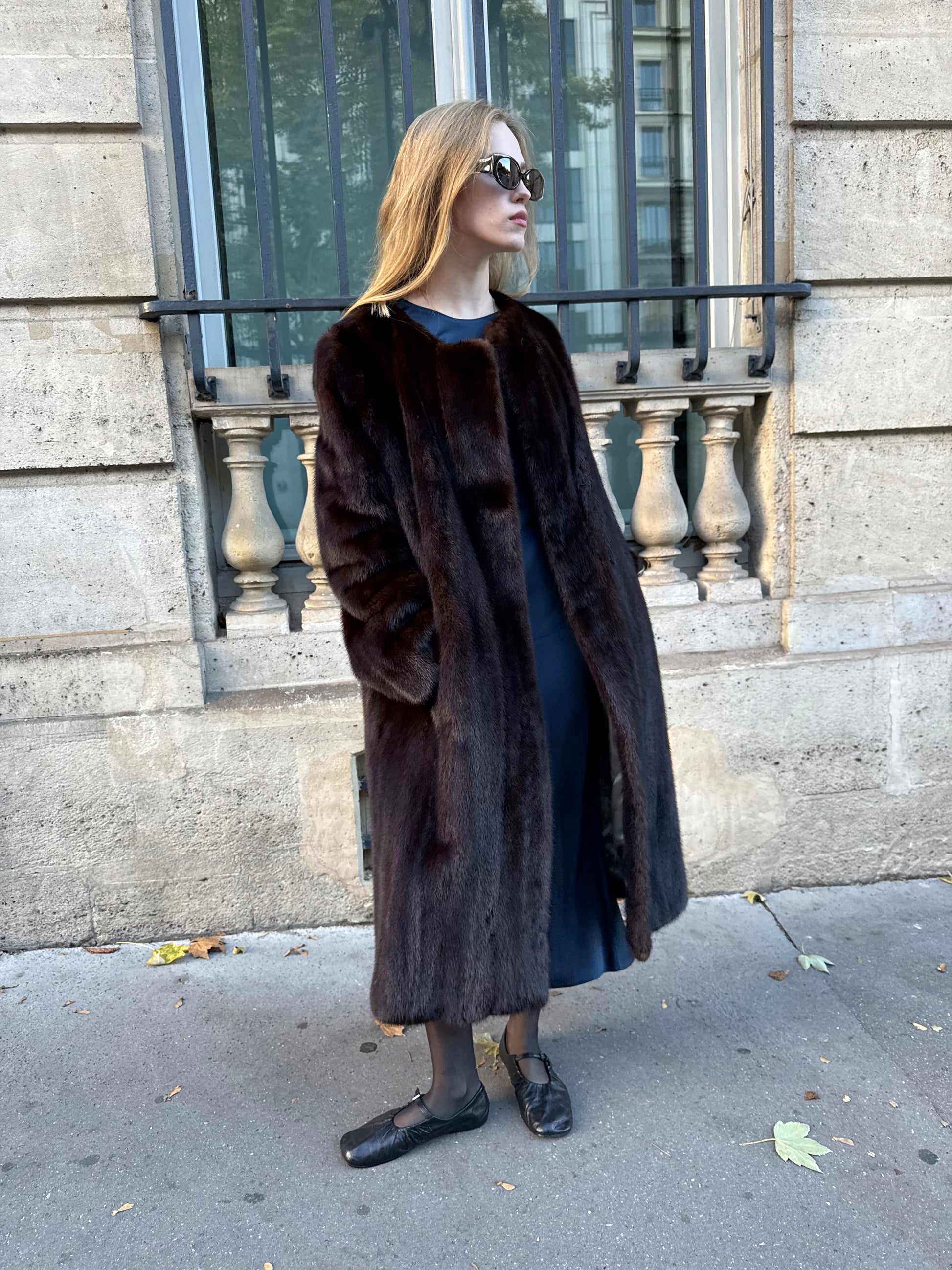 Upcycled Vintage Mink Coat #3