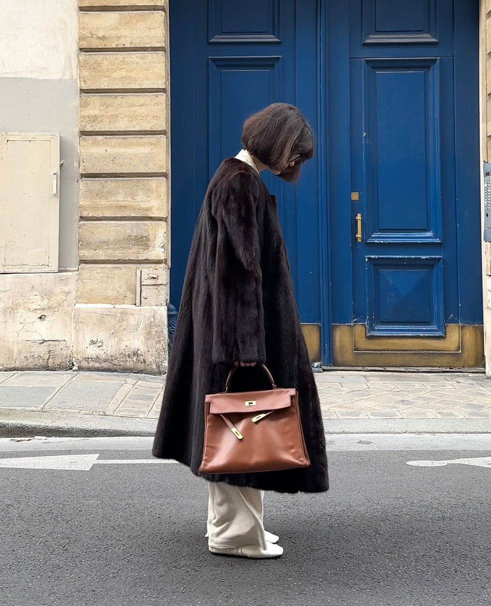 Upcycled Vintage Mink Coat #3