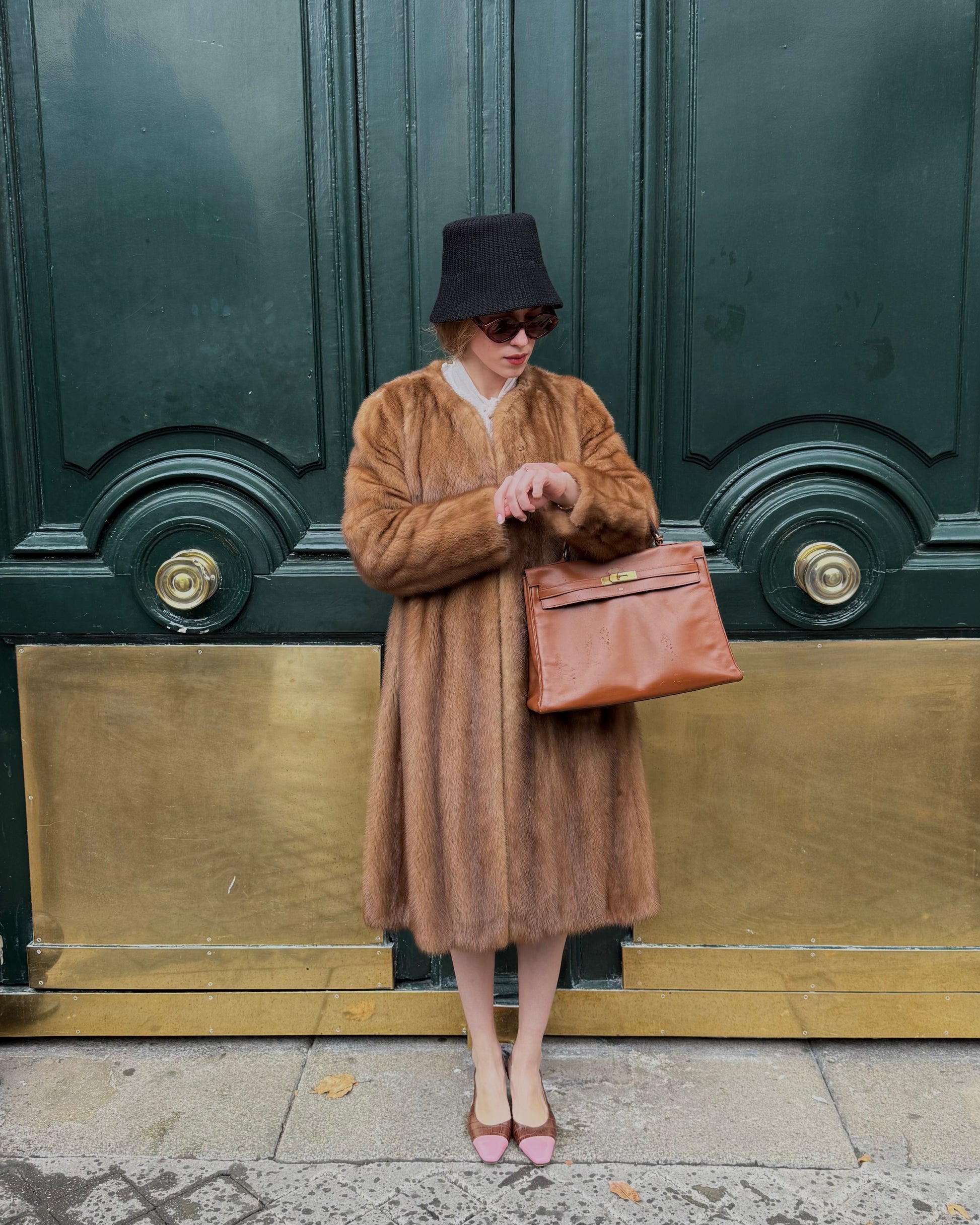 Upcycled Vintage Mink Coat #1