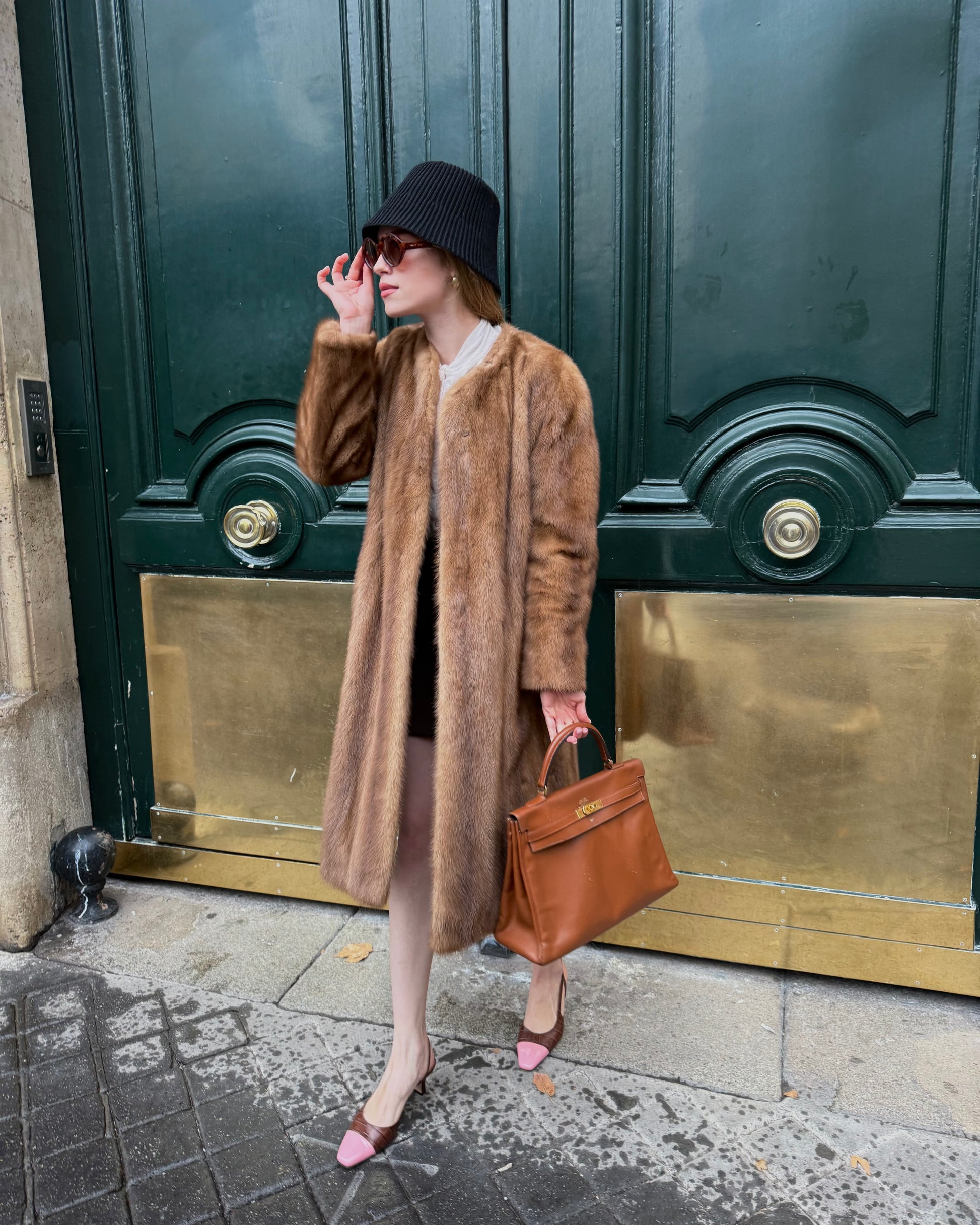 Upcycled Vintage Mink Coat #1