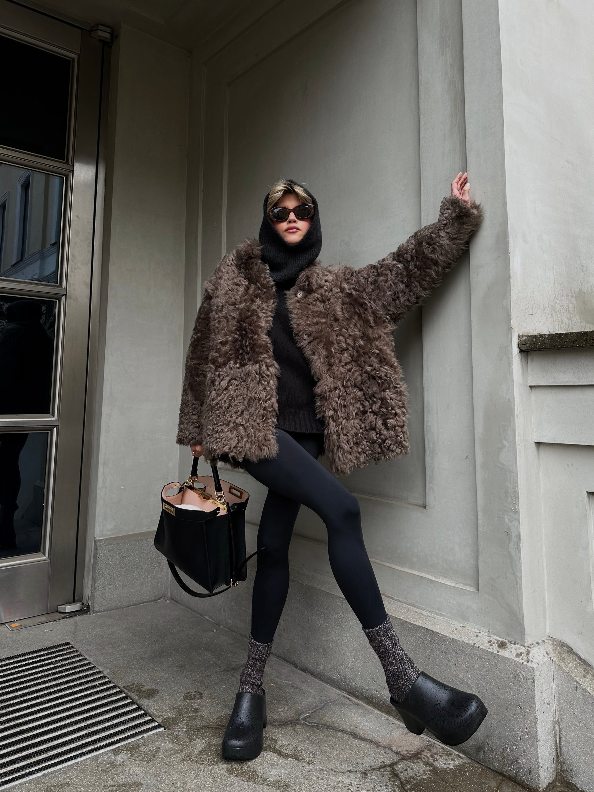 Tigrado Double-Face Shearling Jacket