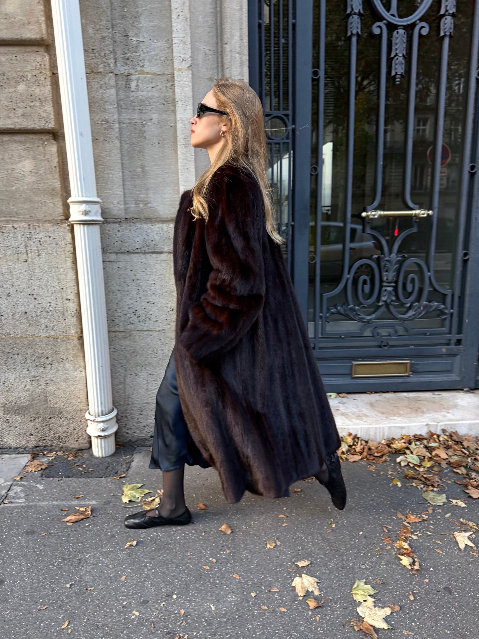 Upcycled Vintage Mink Coat #3