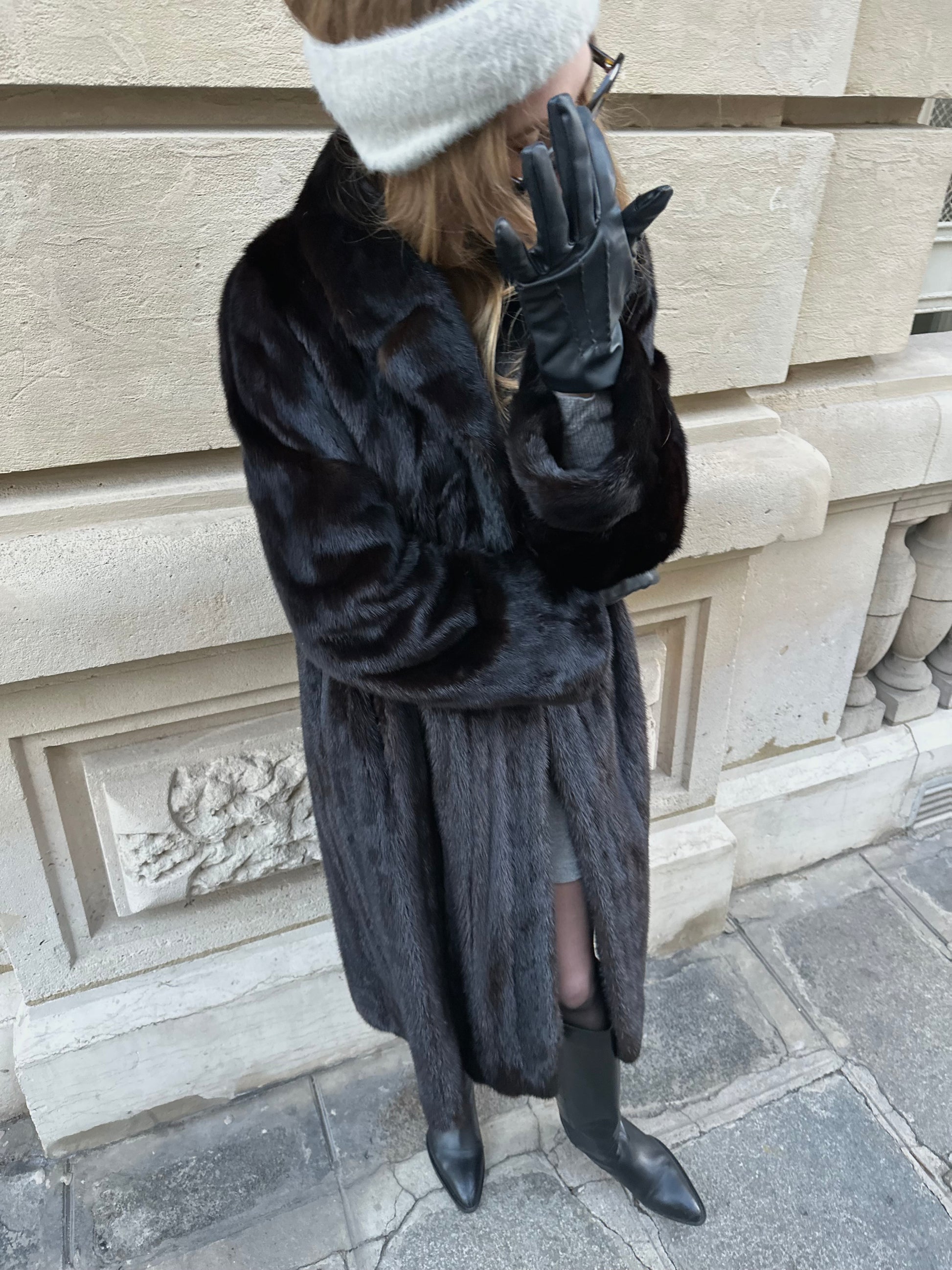 Upcycled Vintage Mink Coat #8