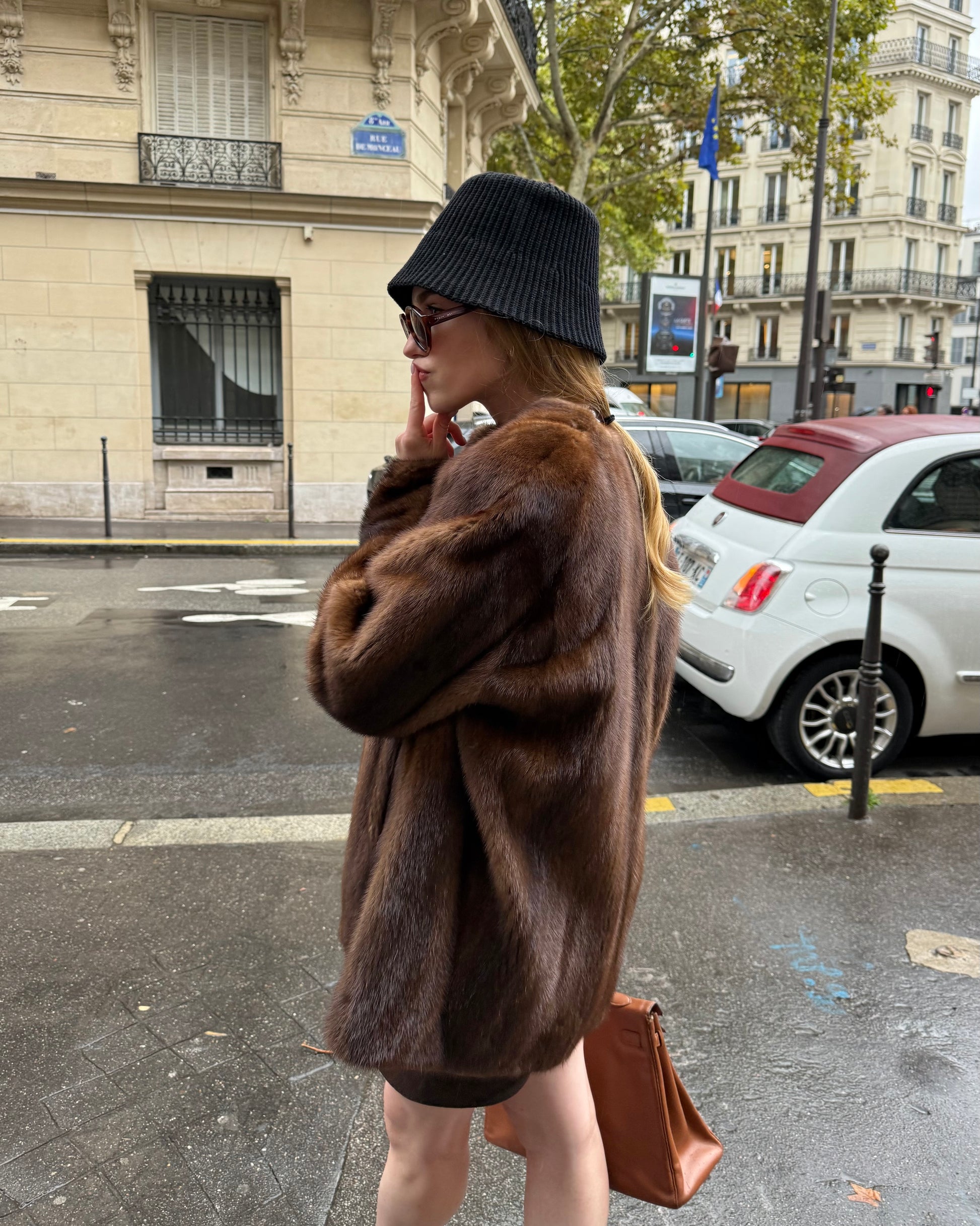 Upcycled Vintage Mink Jacket #2