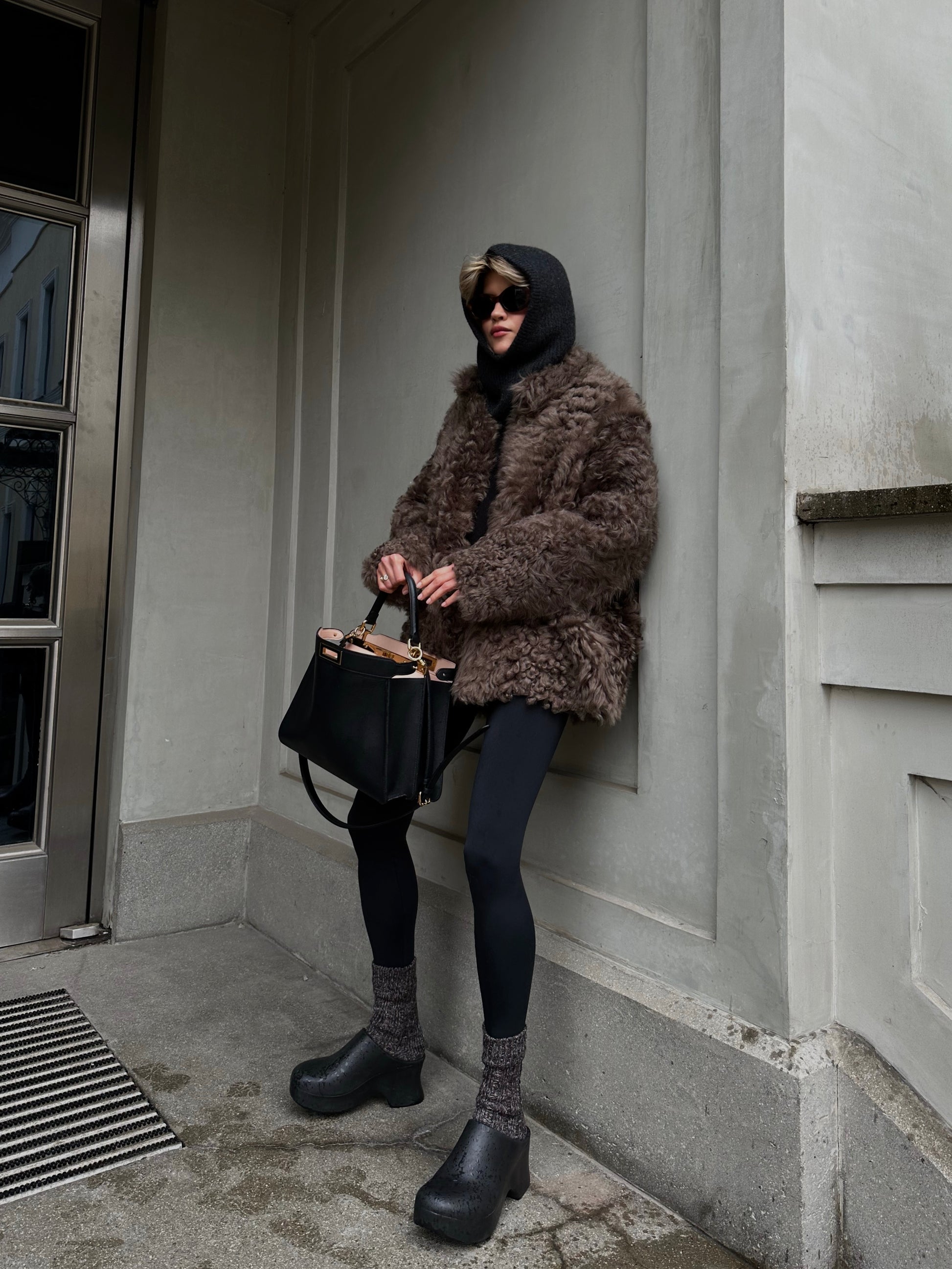 Tigrado Double-Face Shearling Jacket