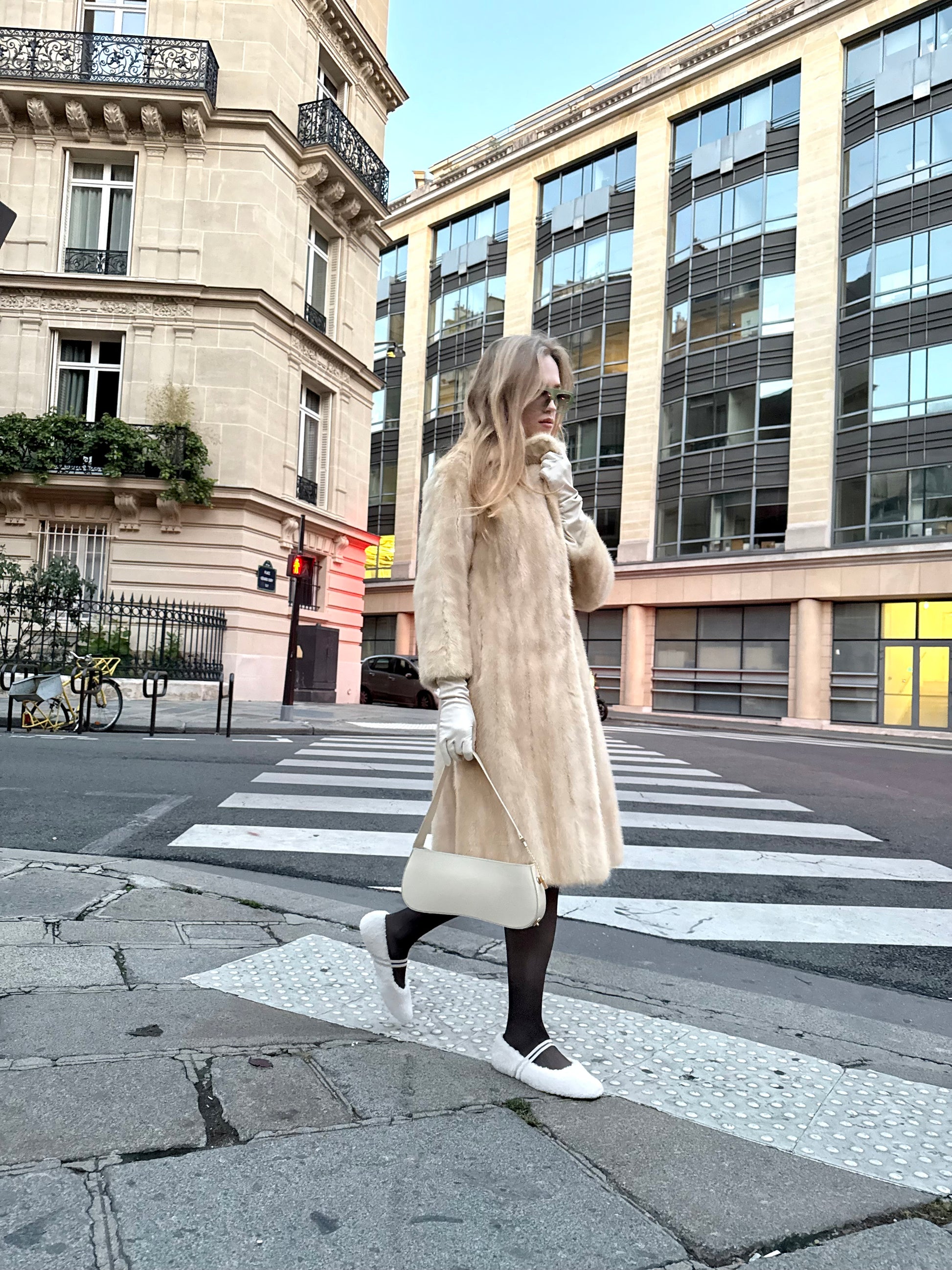 Upcycled Vintage Mink Coat #5