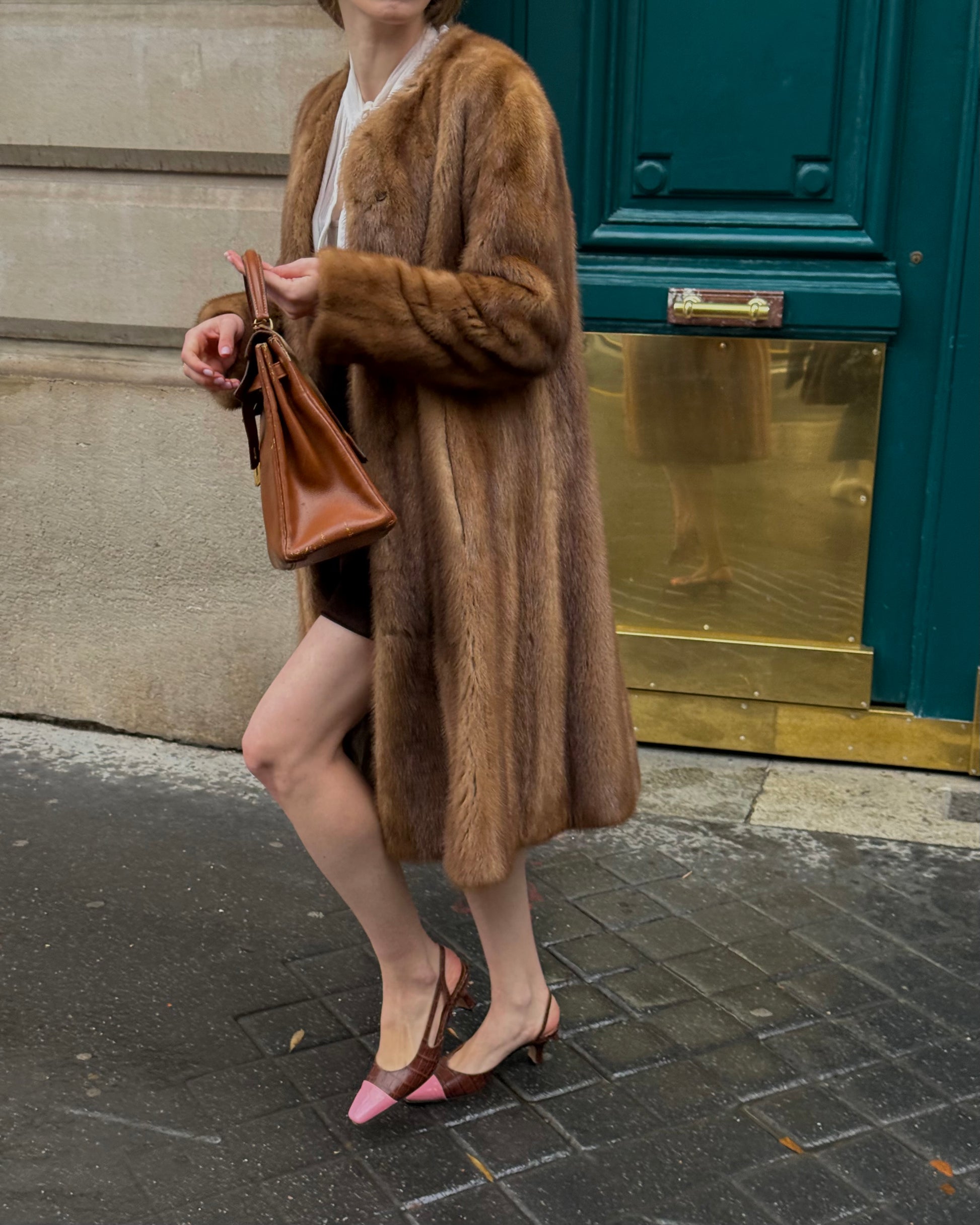 Upcycled Vintage Mink Coat #1