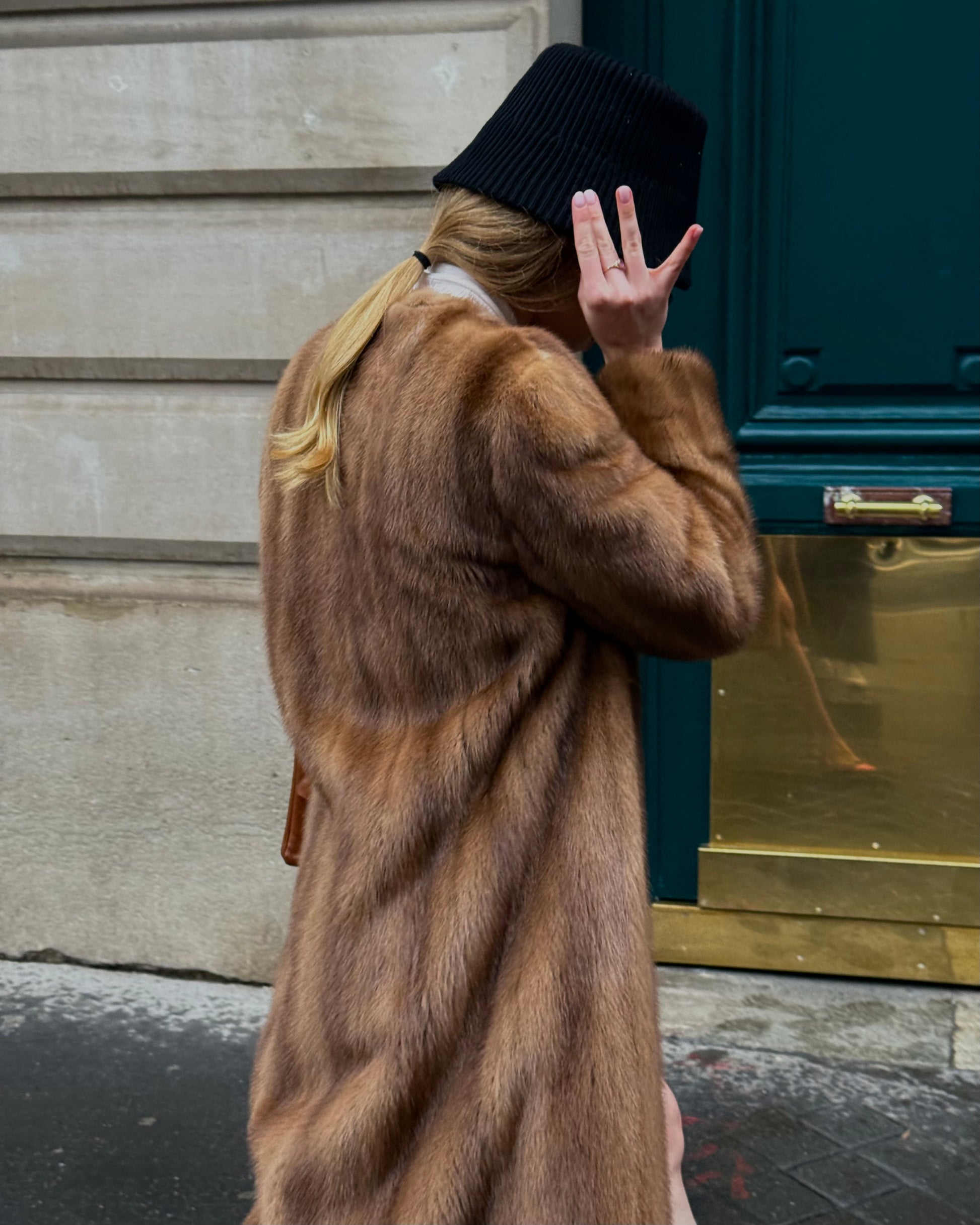 Upcycled Vintage Mink Coat #1