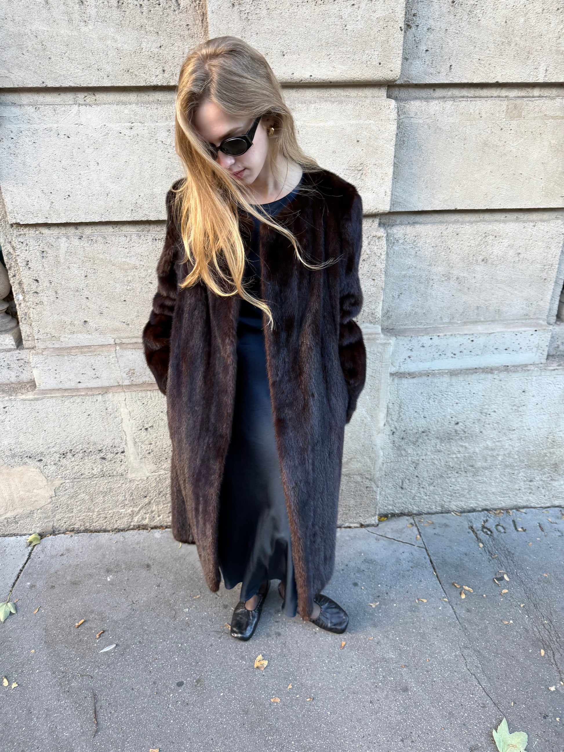 Upcycled Vintage Mink Coat #3
