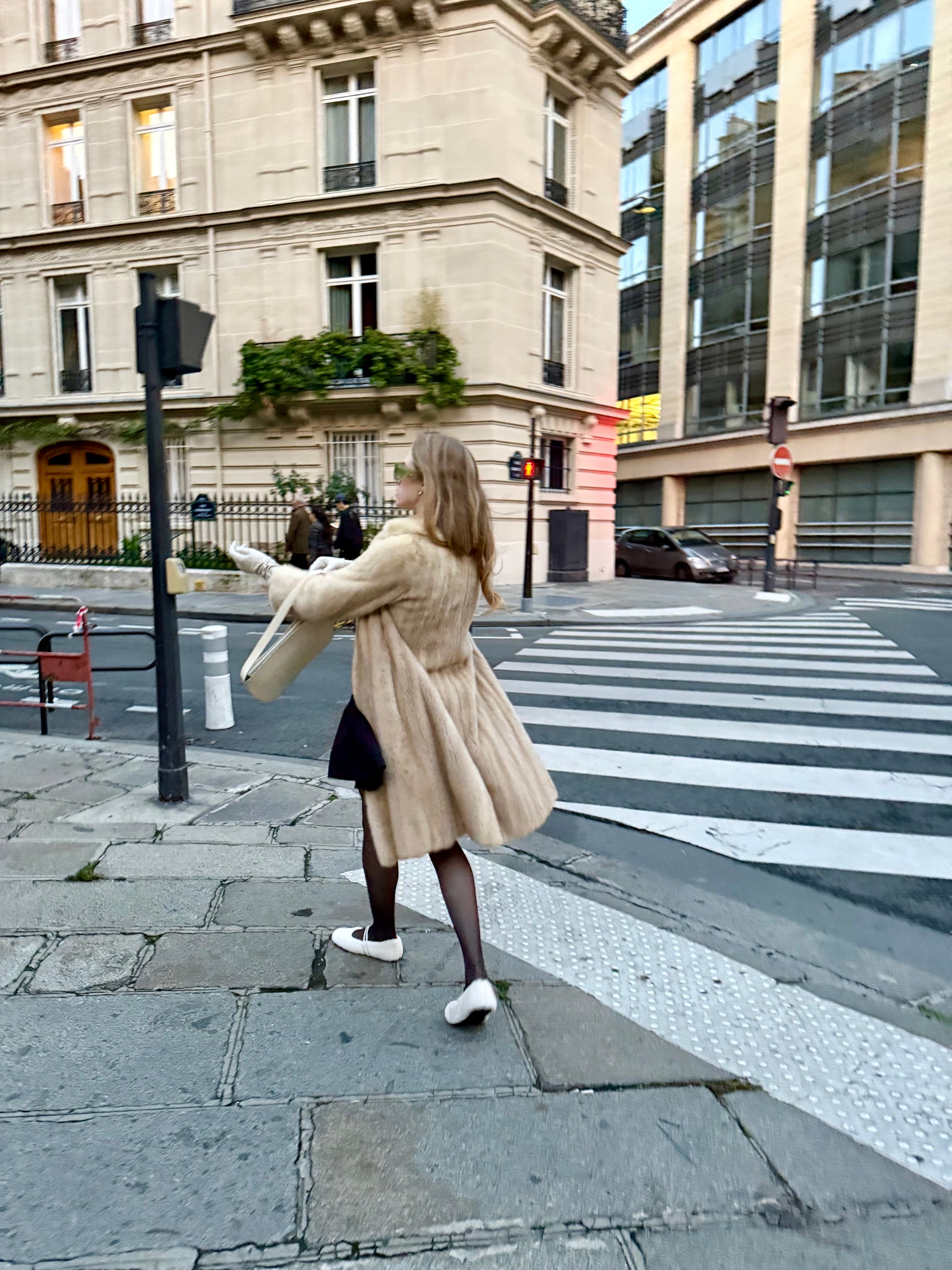 Upcycled Vintage Mink Coat #5