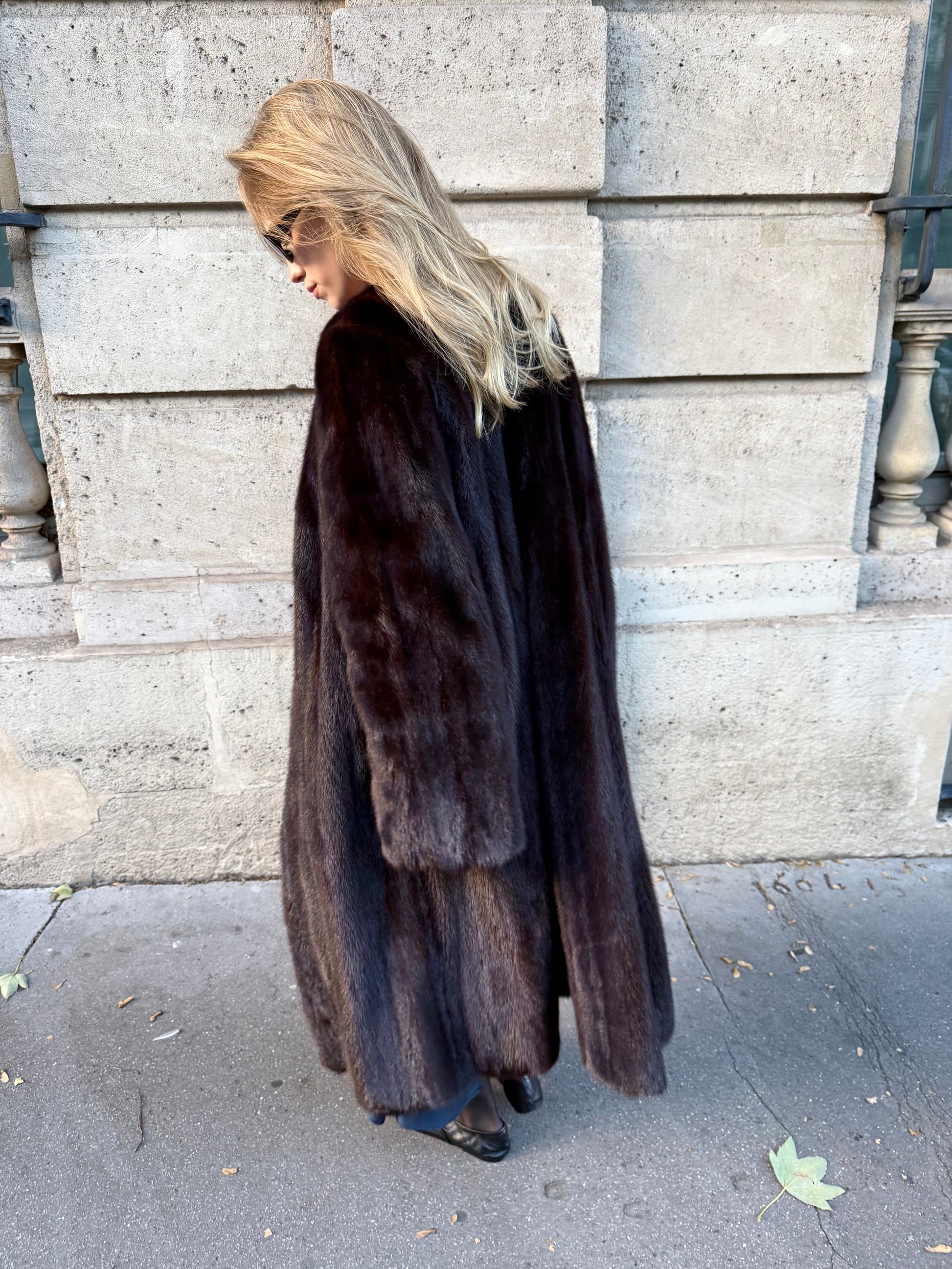 Upcycled Vintage Mink Coat #3