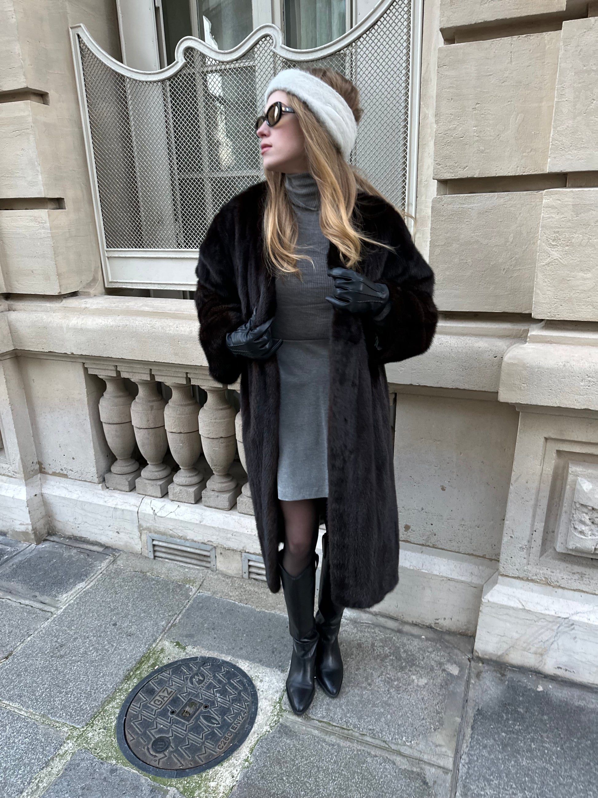 Upcycled Vintage Mink Coat #9