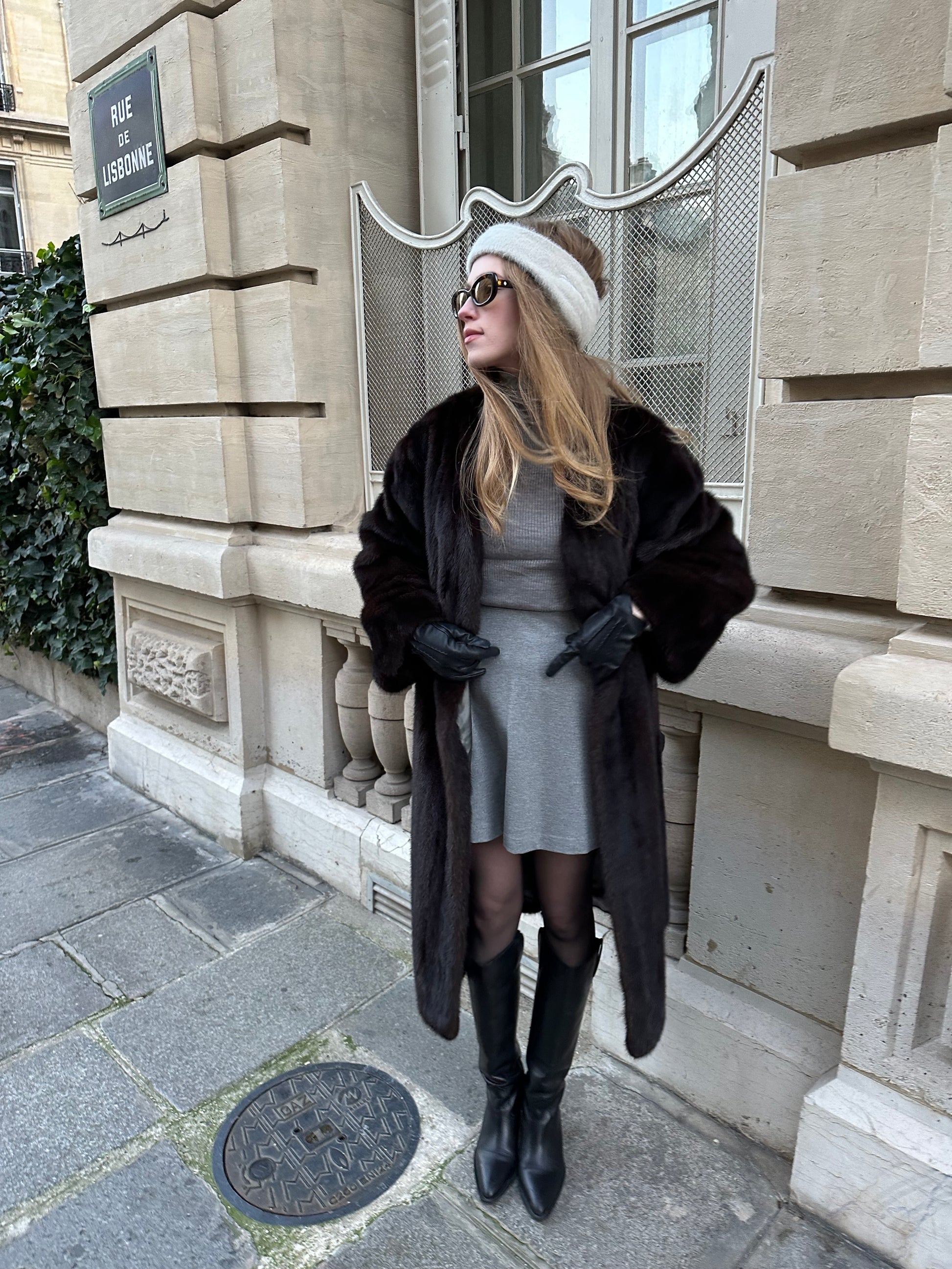 Upcycled Vintage Mink Coat #9