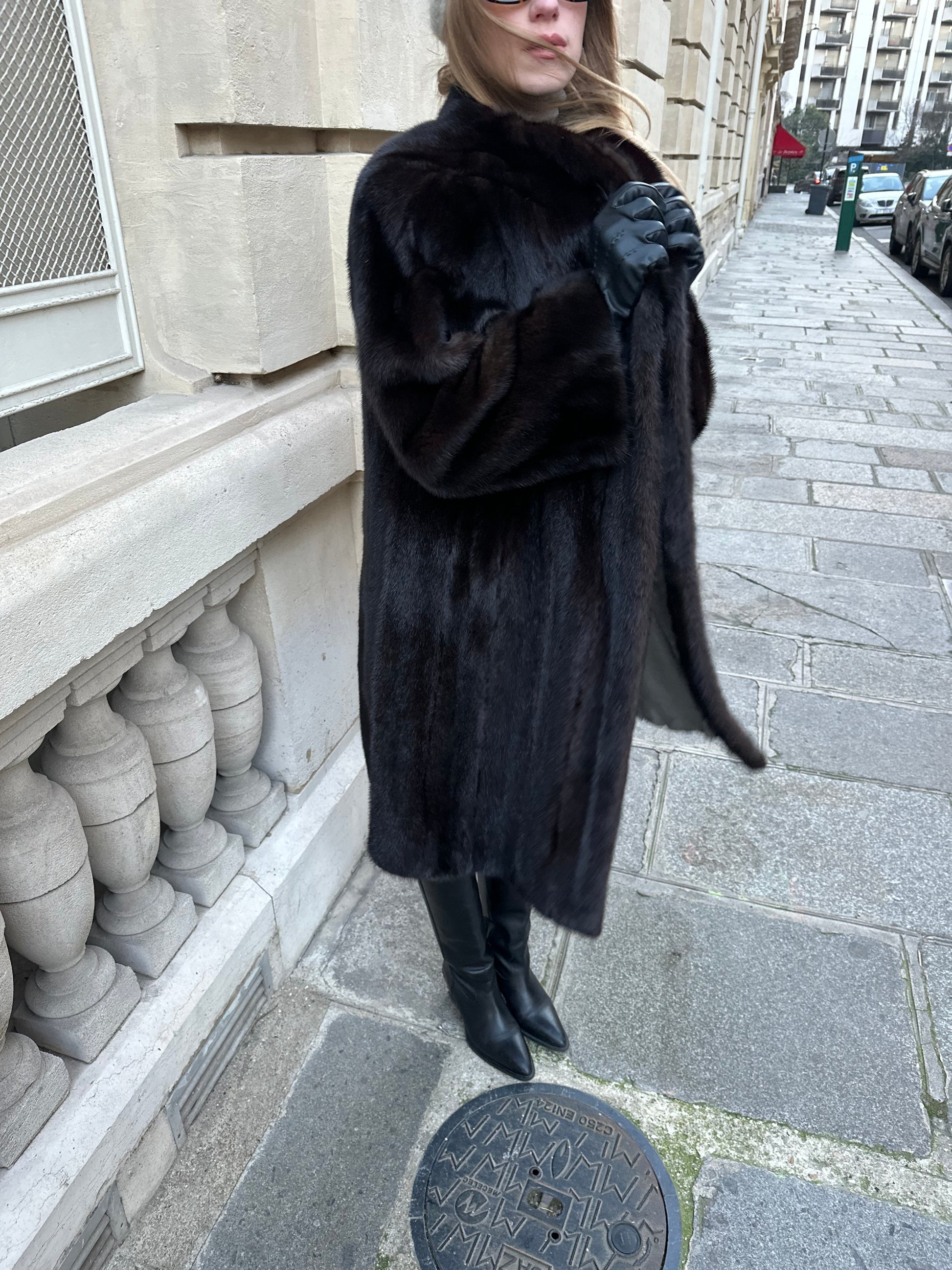 Upcycled Vintage Mink Coat #9