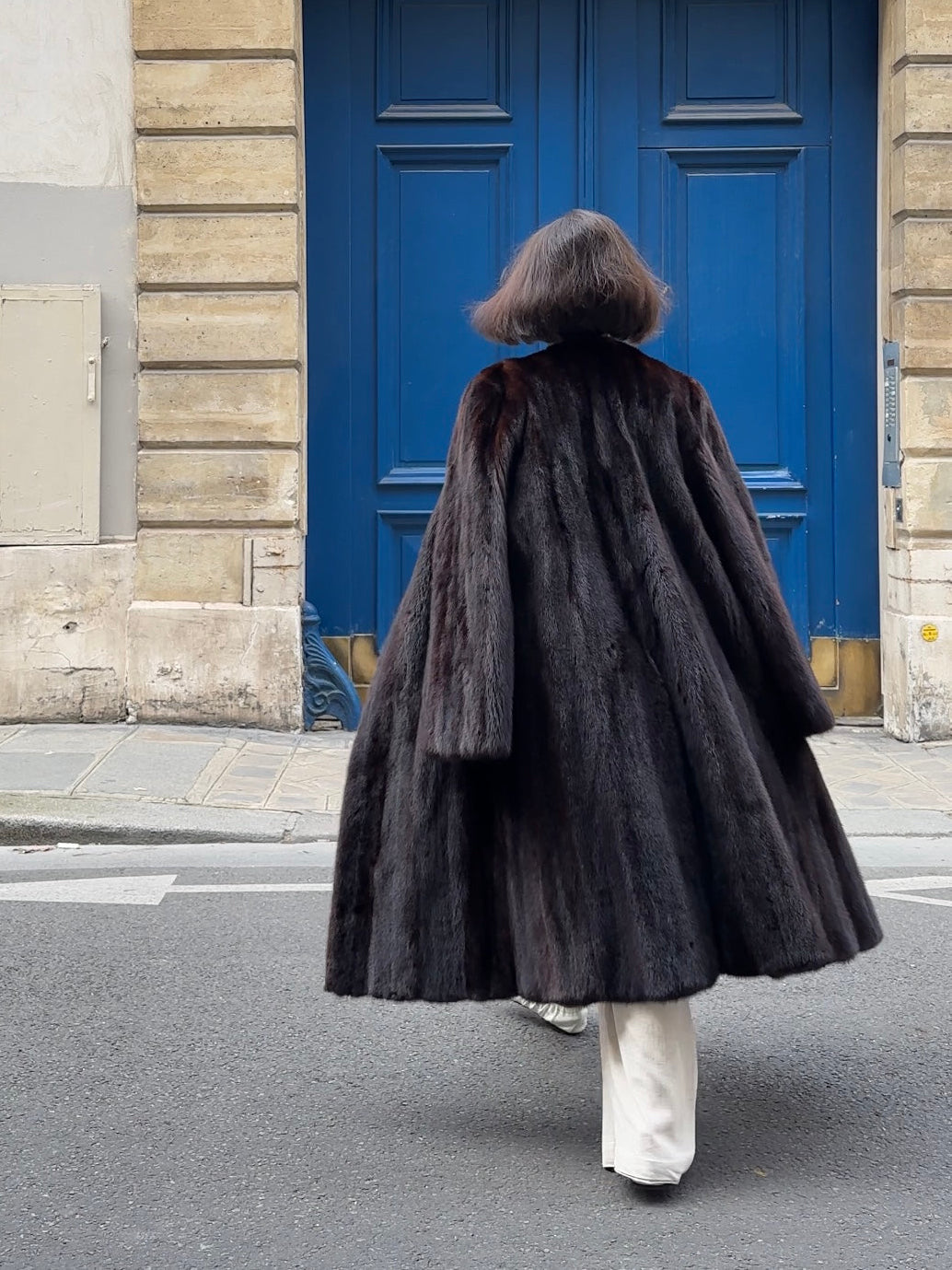 Upcycled Vintage Mink Coat #3