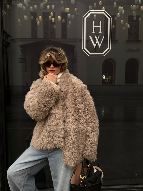 Tigrado Double-Face Shearling Jacket