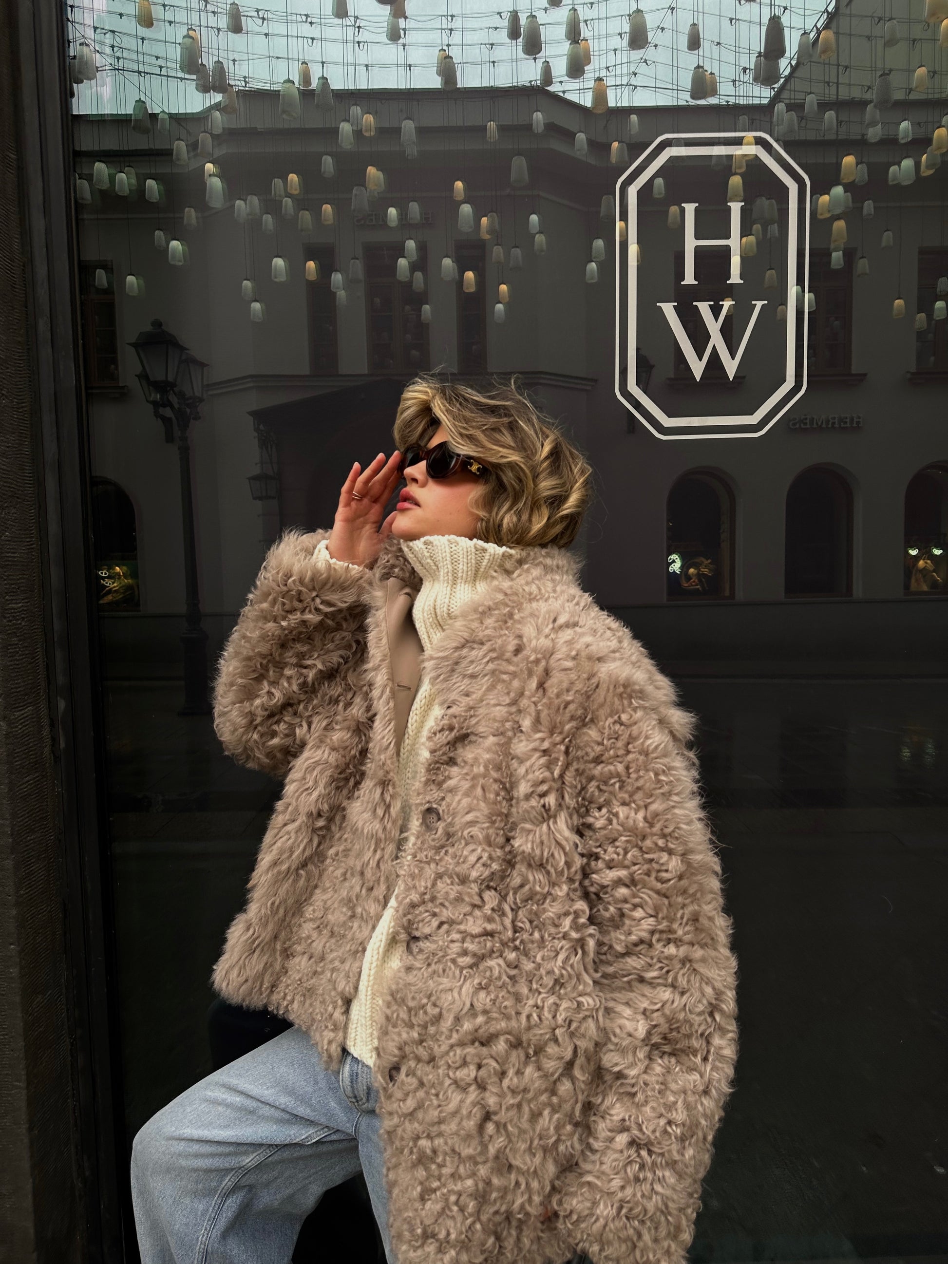 Tigrado Double-Face Shearling Jacket