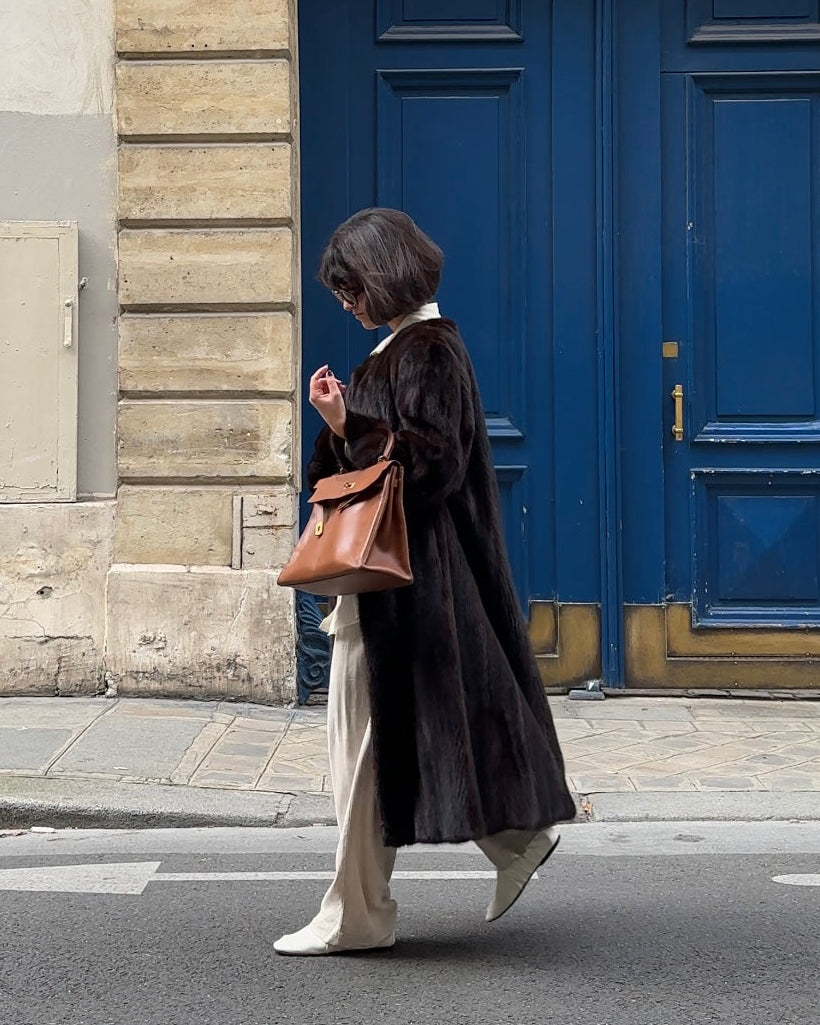 Upcycled Vintage Mink Coat #3